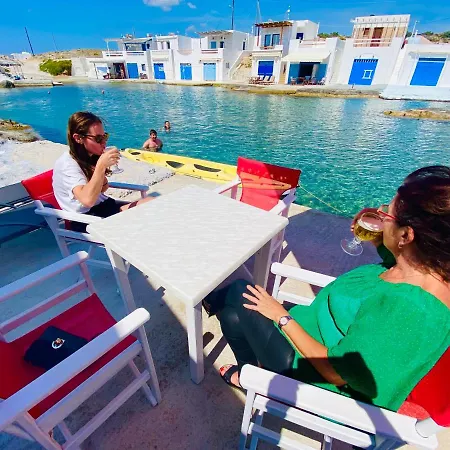 Appartement Gorgeous Boathouse-milos-by Ageri-milos Location Fisherman Village Of Agios Konstantinos Pachaina